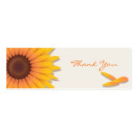 Sunflower Thank You Custom Card
