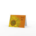 Sunflower Thank You Note cards by loraseverson Sunflower Thank You Note cards