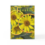 Sunflower ThankYou TY 28-z Greeting Card