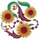 Sunflower Trio embroidered shirts