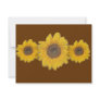 sunflower trio invites