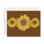 sunflower trio invites