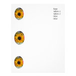 Sunflower Tune Letterhead Paper letterhead