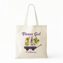Sunflower Wagon Flower Girl bags