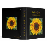 Sunflower Wedding Binder