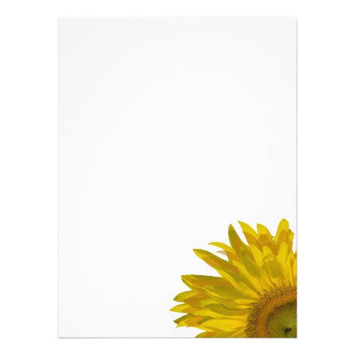 Sunflower Wedding Invitation