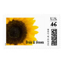 Sunflower Wedding Postage postage by samack Sunflower Wedding Postage postage