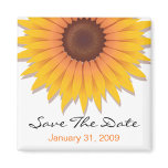 Sunflower Wedding Save The Date Announcement