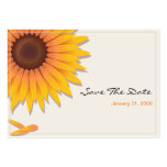 Sunflower Wedding Save The Date MiniCard 2