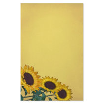 Sunflower Wedding Stationery Design
