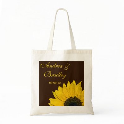 Sunflower Wedding Welcome Bag