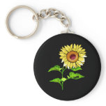 Sunflower Yellow Keychains