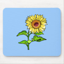 Sunflower Yellow mousepads