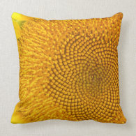 Sunflower Yellow Pillow