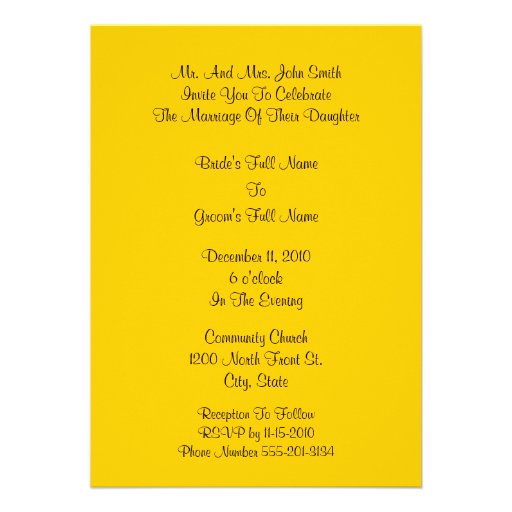 Sunflower You Are Invited Invitation Cards