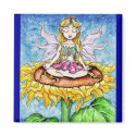 sunflower zen magnets