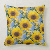 SunflowerFlower Theme MoJo Pillows
