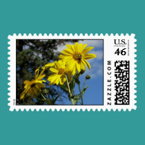 sunflowernbumblebee postage