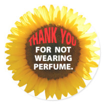 SunflowerNoPerfume Sticker