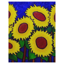 Sunflowers 24 by Piliero Personalized Flyer