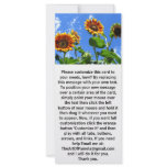 Sunflowers 2 rack cards