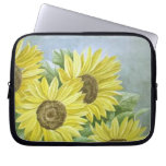 Sunflowers 3 computer sleeve