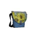Sunflowers 3 courier bags