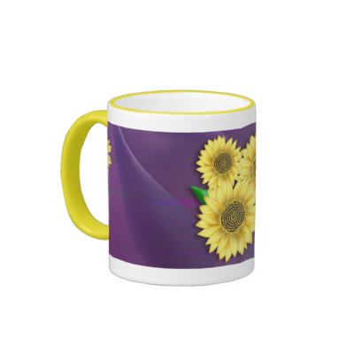 Sunflowers 3 mug by Lidusik