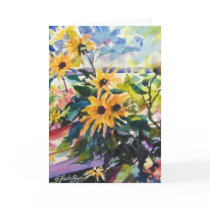 "Sunflowers and Shadows" Cards