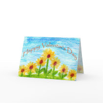 Sunflowers Art by Kids cards by myhome71 Sunflowers Art by Kids cards