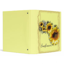 Sunflowers binders