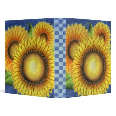 Sunflowers Binder Scrapbook Album