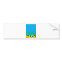 Sunflowers bumper stickers by mariabellimages Sunflowers bumper stickers