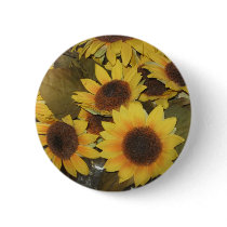 Sunflowers buttons
