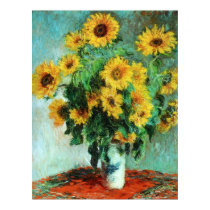 Sunflowers by Claude Monet posters by LeAnnS123 Sunflowers by Claude Monet posters