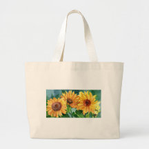 Sunflowers Canvas Bag