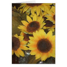 Sunflowers Card