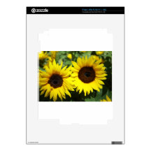 Sunflowers Decals For iPad 2