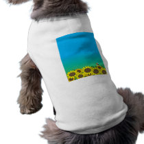 Sunflowers pet clothing by mariabellimages Sunflowers pet clothing