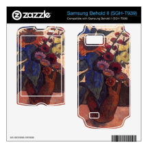 sunflowers, hollyhocks and Georgia by Modersohn Samsung Behold II Skins