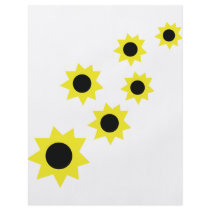 sunflowers icon flyers