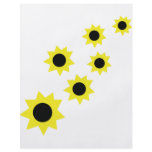 sunflowers icon flyers