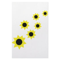 sunflowers icon stationery