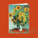 sunflowers, monet, paintings, impressionism,