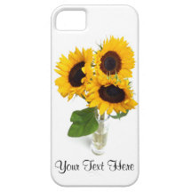 Sunflowers in a Vase iPhone5 Cover iPhone 5 Covers