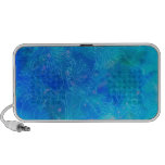 Sunflowers in Aqua speakers