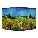 SUNFLOWERS IN TUSCANY binders
