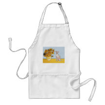 Sunflowers - Italian Greyhound 5 Aprons