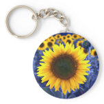 Sunflowers Keychain