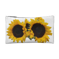 Sunflowers Makeup Bag